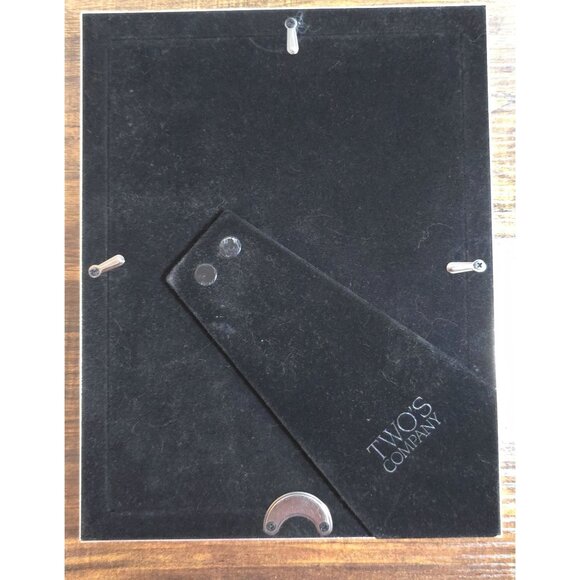 Two's Company Silver Textured  Frame Stunning Matted Wedding Anniversary Shiny - Picture 6 of 11